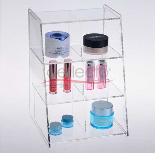 迪多-有機玻璃化妝品架